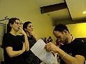 Sandrine, Sandra et Fabrice